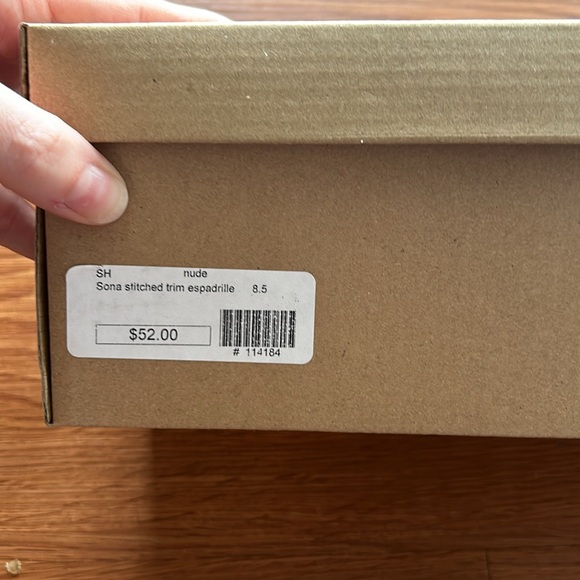 FAUX LEATHER SANDAL IN NUDE Size 8.5 - Picture 11 of 11